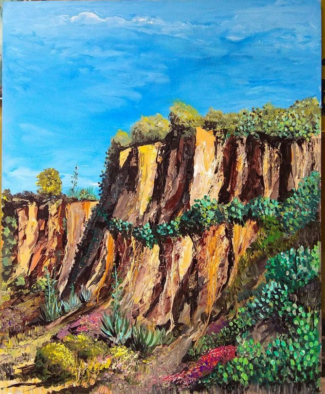 exposicion arteterapia alfonso aramburu y alumnas - cabezos de huelva