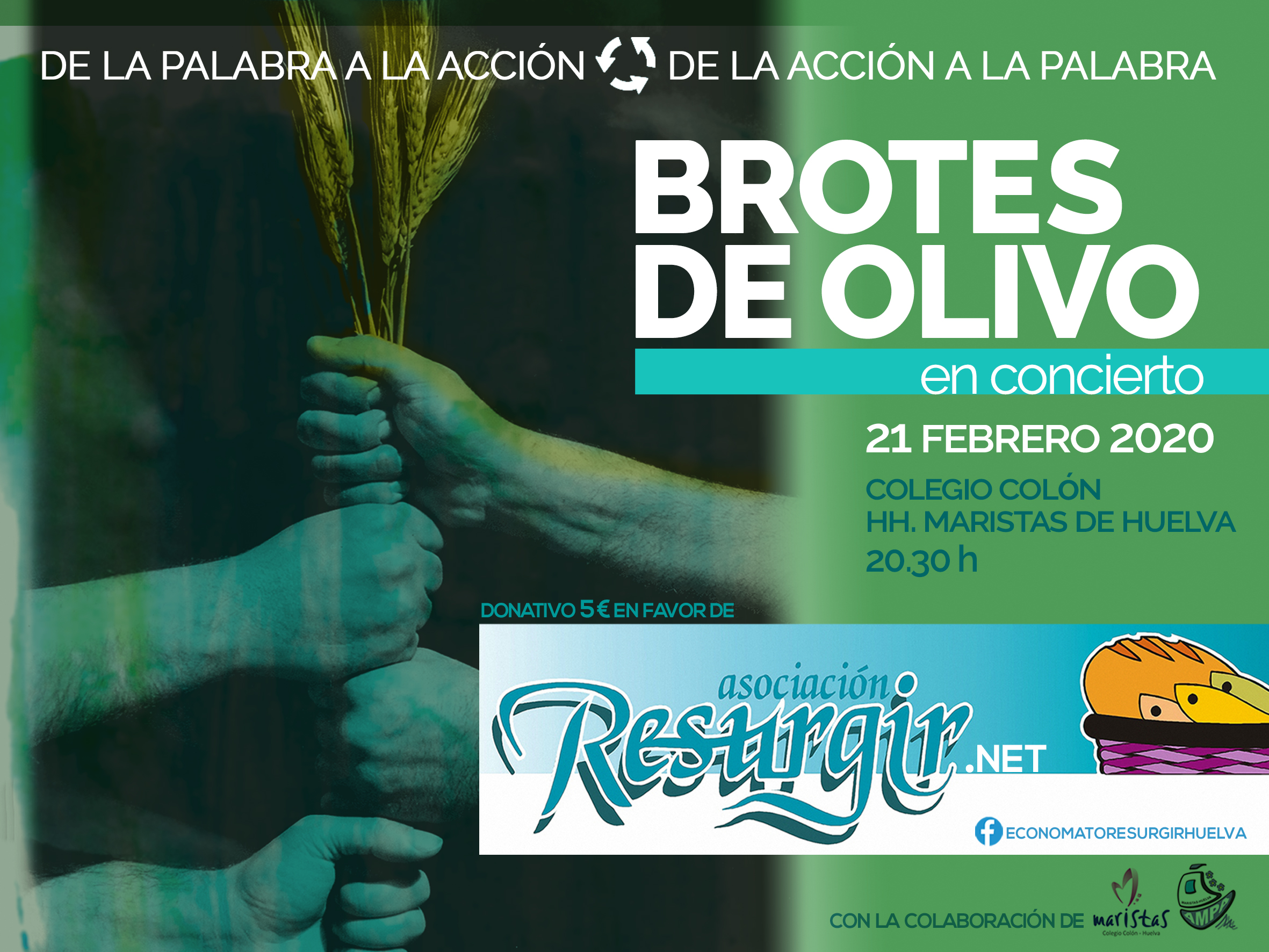 Brotes-Resurgir para redes horizontal Brotes de Olivo a favor de RESURGIR