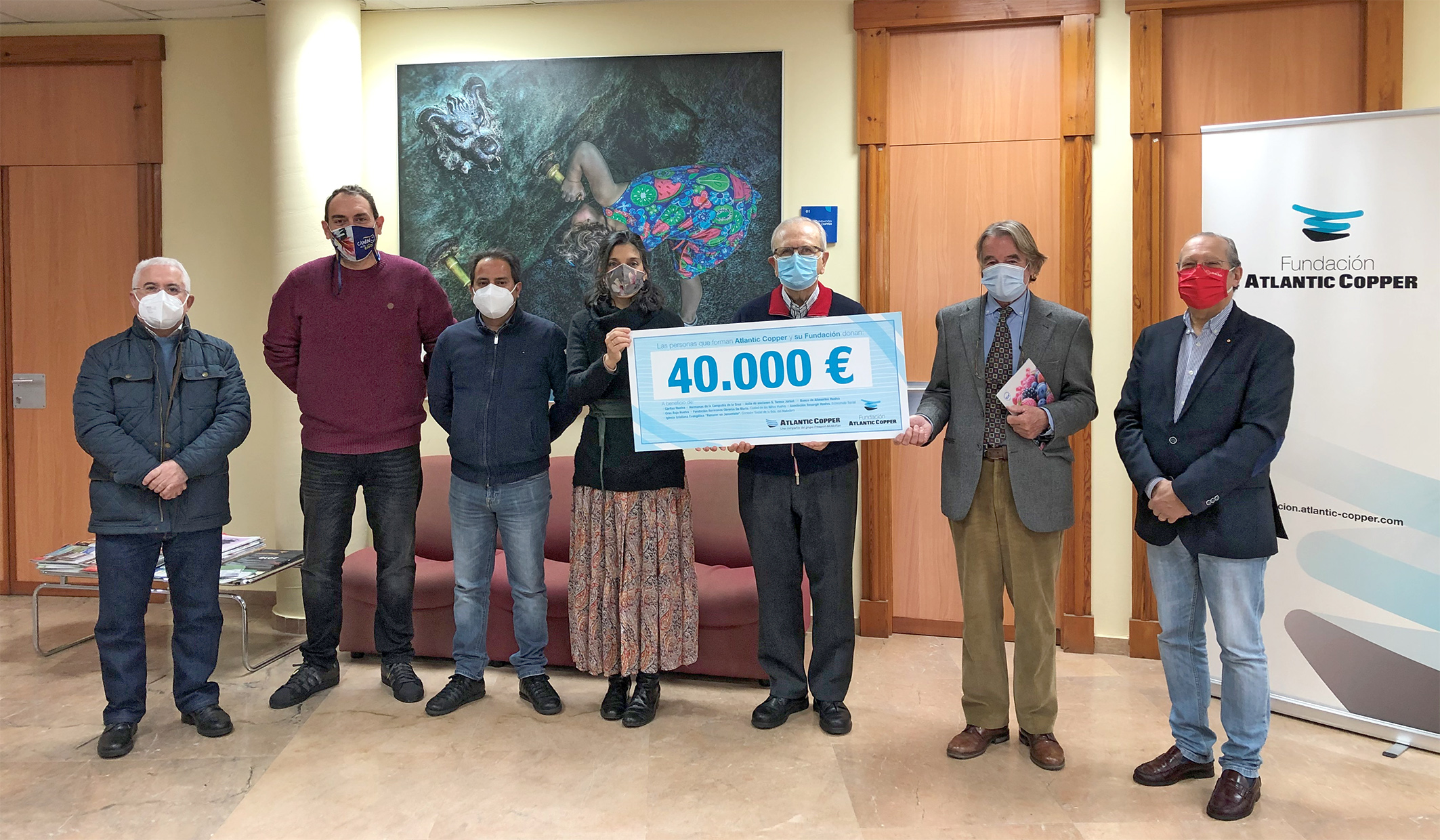 Cheque Solidario Fundacion Atlantic Cooper Cheque Solidario Fundacion Atlantic Cooper